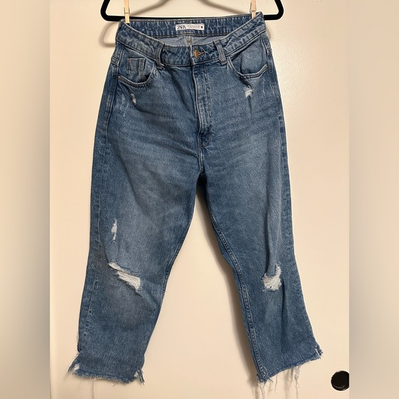 Zara Denim - Zara distressed jeans
